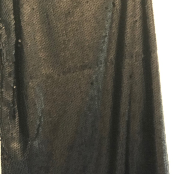 Minkpink Navy Sequin Midi Skirt - Picture 2 of 4